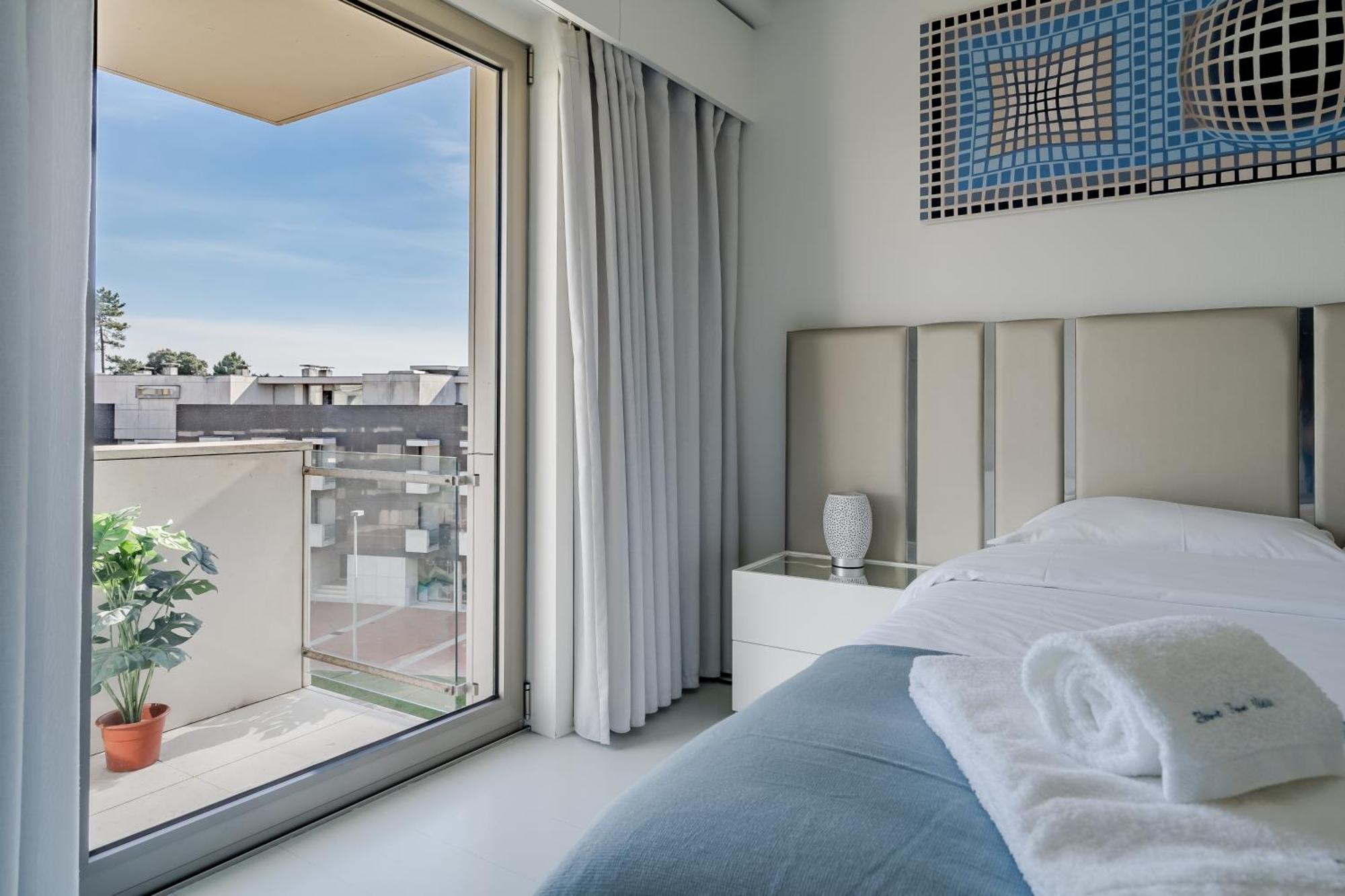River Town View - Luxury Apartment With Jacuzzi On Terrace Viana do Castelo Zewnętrze zdjęcie